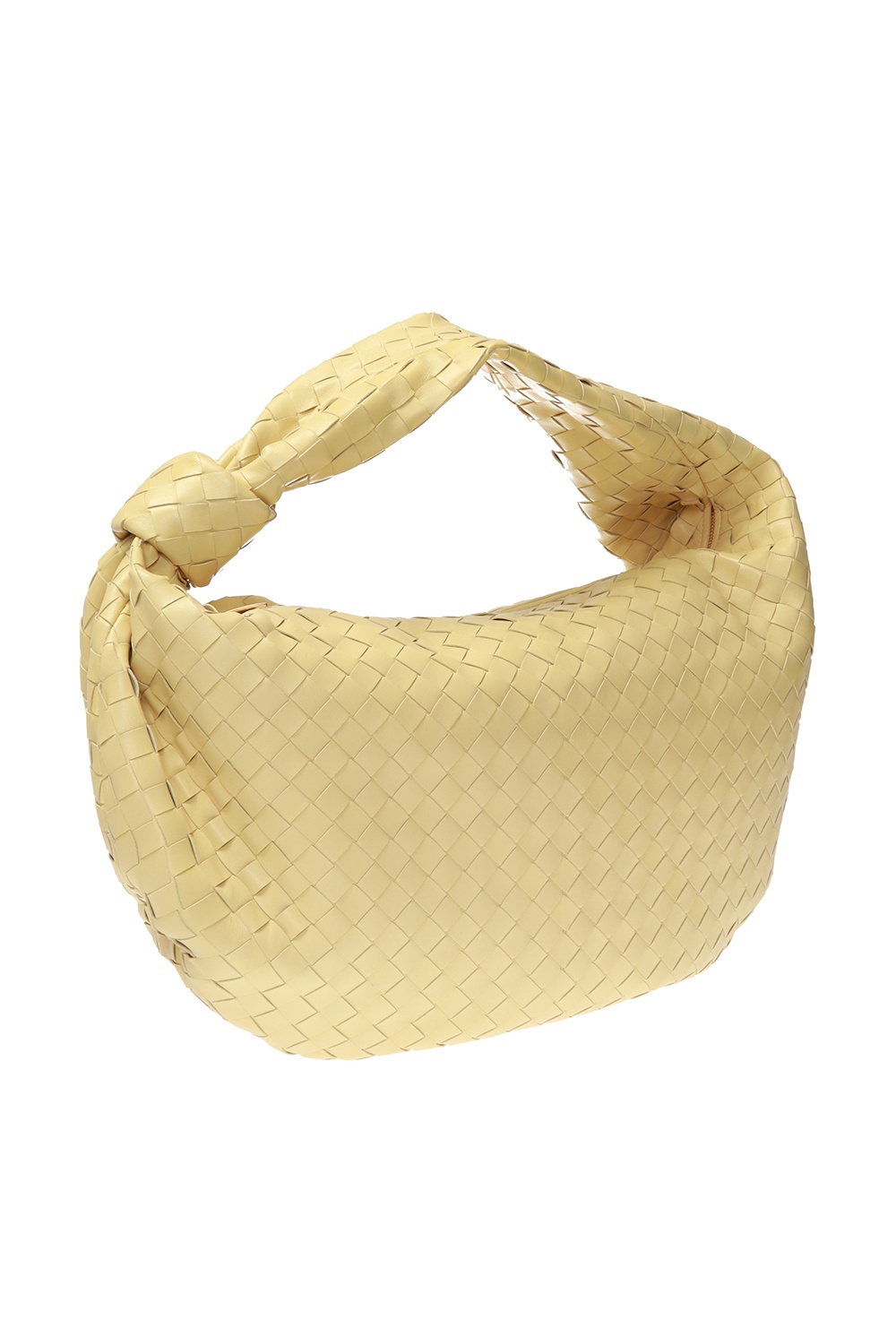 Yellow 'BV Jodie' shoulder bag Hand-painted Bottega Veneta